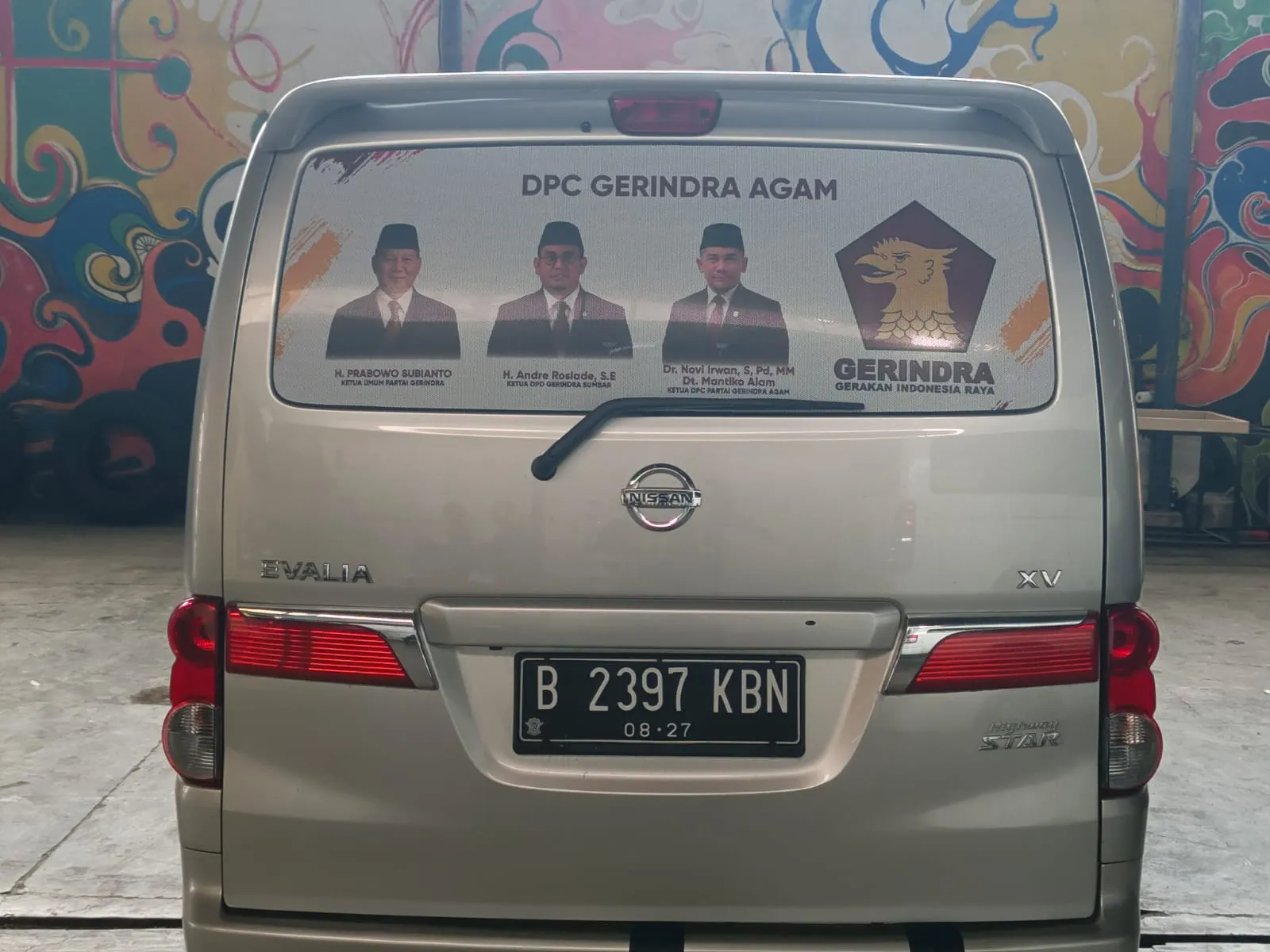 STIKER AMBULANCE DPC GERINDRA AGAM — gambar 1